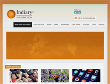 Tablet Screenshot of indiary.org